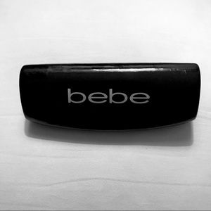 Bebe Black & Pink Sunglasses Case